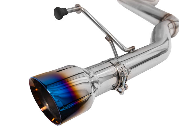 2024-Up Ford Mustang S650 | Muffler Delete Axle Back 3.5'' Dual Tips Exhaust